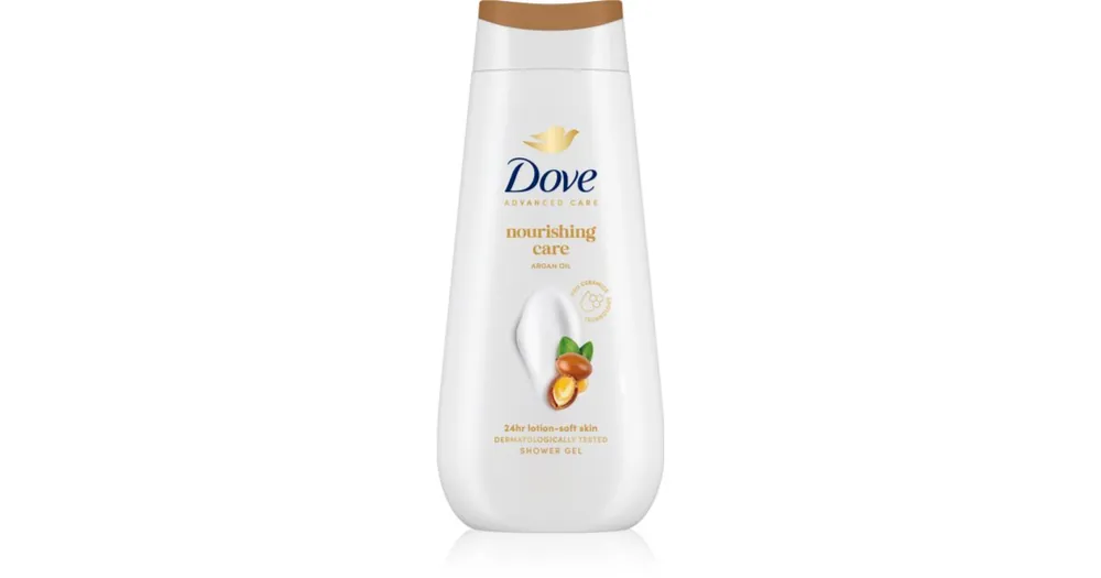 Kiárusítás DoveAdvanced Care Nourishing Care hidratáló tusoló gél