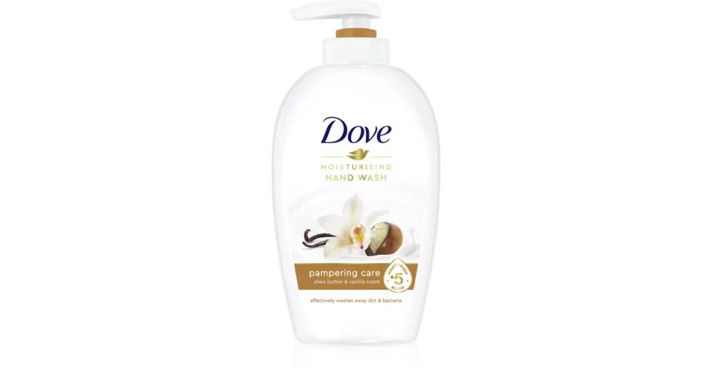 Vedd meg most DovePurely Pampering Shea Butter folyékony szappan pumpás