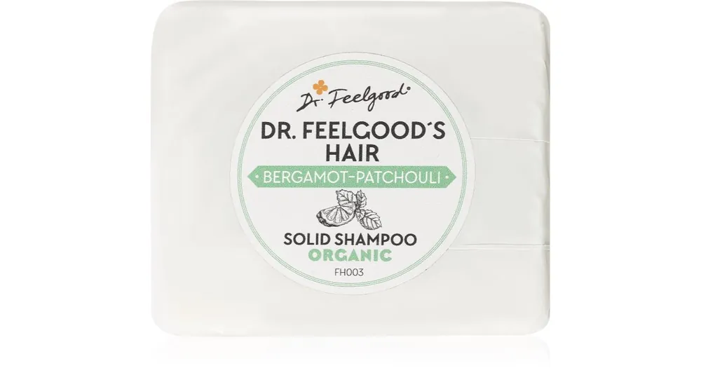 Legnépszerűbb Dr. FeelgoodBergamot-Patchouli organikus szilárd sampon
