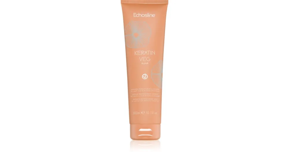 Árengedmény EchoslineKeratin veg Mask intenzíven tápláló maszk a száraz és porózus hajra aminosavakkal