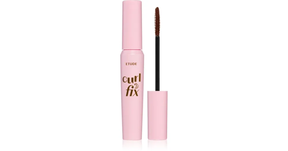 Vedd meg most ETUDECurl Fix Mascara vízálló szempillaspirál a dús és ívelt pillákért