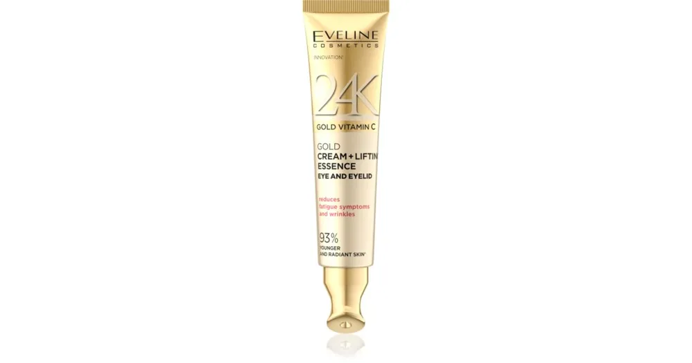 Eveline Cosmetics24k Gold & Caviar 24K Gold Vitamin C szemkörnyékápoló krém Olcsóbb