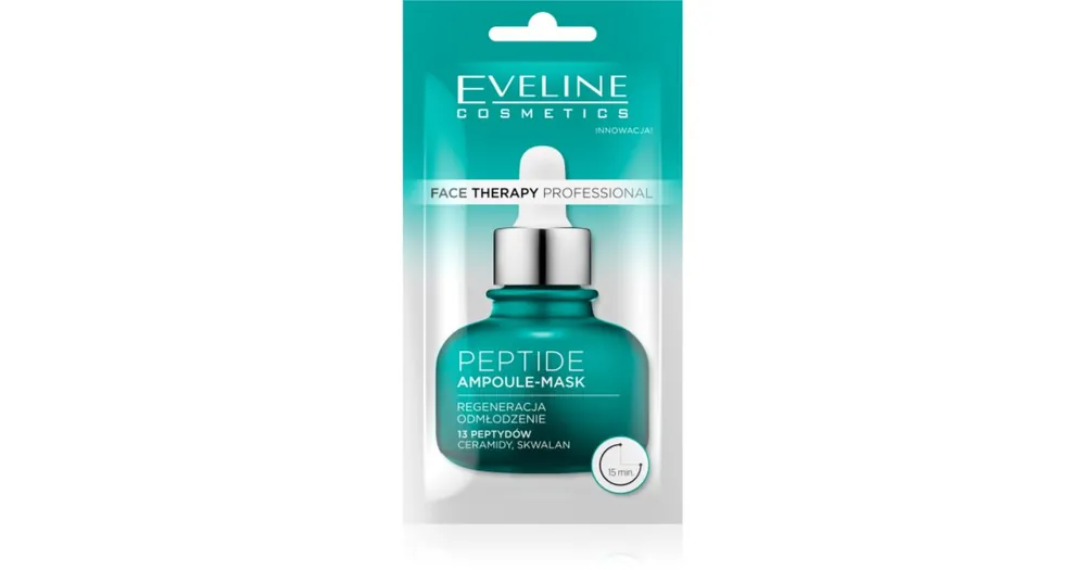 Legnépszerűbb Eveline CosmeticsFace Therapy Peptide krémes maszk az arcbőr regenerálására és megújítására