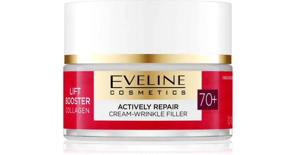 Azonnal elérhető Eveline CosmeticsLift Booster Collagen hidratáló és tápláló krém ráncokra