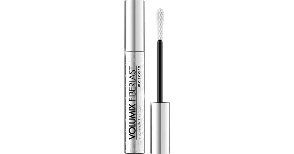Eveline CosmeticsVolumix Fiberlast Silver szempillaspirál a hosszú és dús pillákért Exkluzív ajánlat