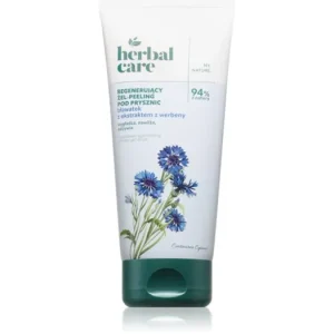 FarmonaHerbal Care Cornflower Regenerating Shower Gel-Scrub tusfürdő gél peeling hatással Expressz szállítás