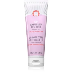 Rendeld meg most First Aid BeautyKP Bump Eraser Body Scrub bőrpuhító testpeeling A.H.A.-val (Alpha Hydroxy Acids)