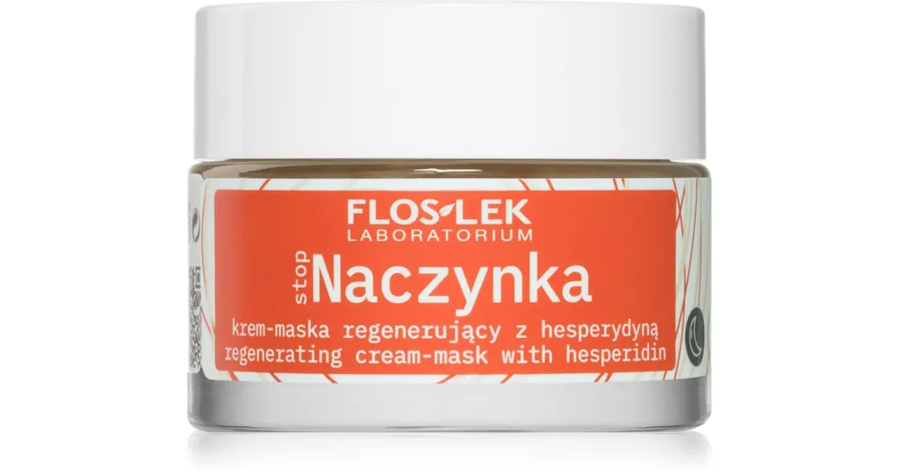 Prémium Floslek LaboratoriumstopCapillaries megújító éjszakai krémes arcmaszk