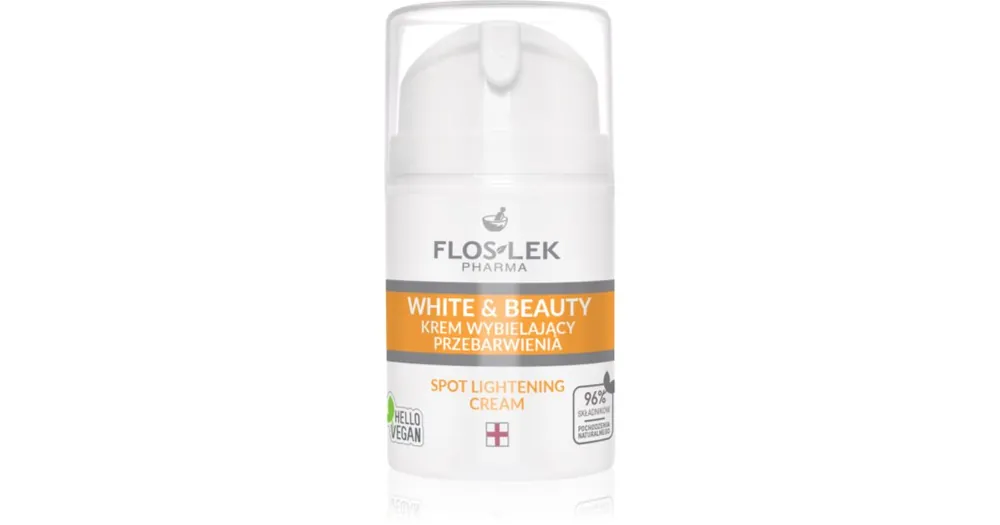 Floslek PharmaWhite & Beauty krém a pigmentfoltok ellen Azonnali szállítás