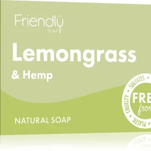 Friendly SoapNatural Soap Lemongrass & Hemp természetes szappan Legnépszerűbb