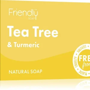 Legjobb ár Friendly SoapNatural Soap Tea Tree & Turmeric természetes szappan
