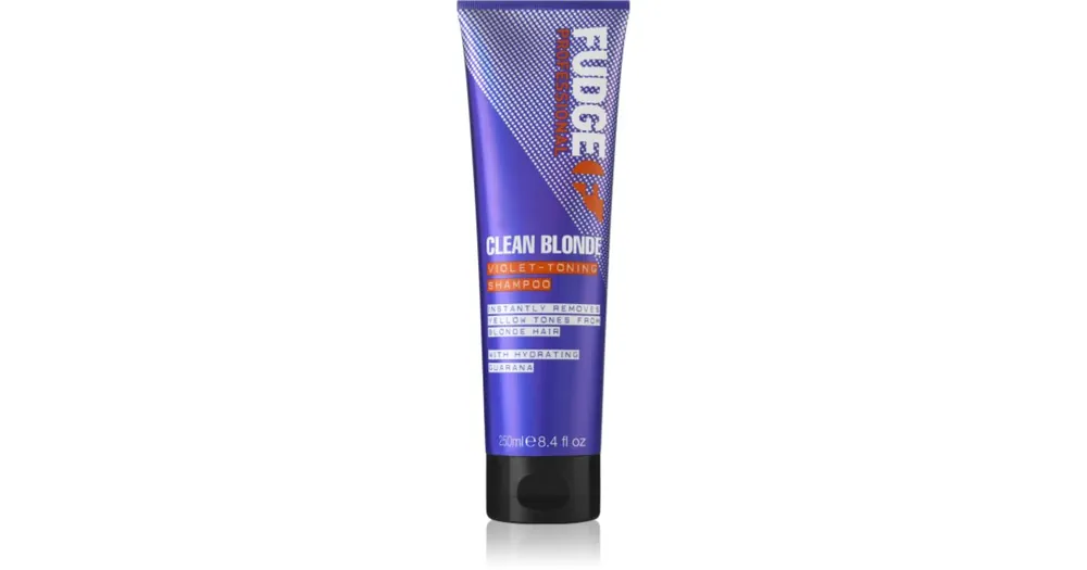 Szuper ajánlat FudgeCare Clean Blonde lila tonizáló sampon szőke hajra