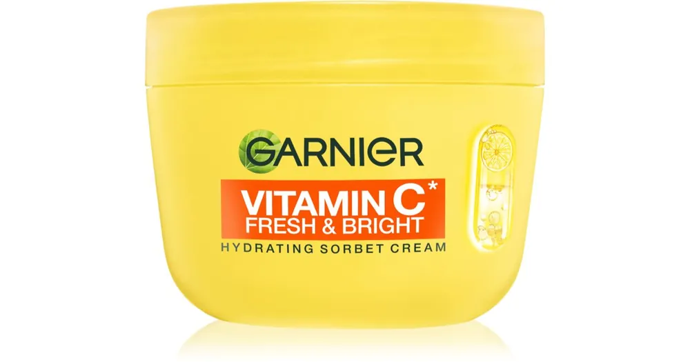 GarnierVitamin C Fresh & Bright szorbet krém élénkítő hatással Expressz szállítás