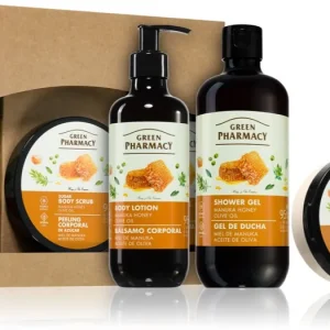 Rendeld meg most Green PharmacyManuka Honey & Olive Oil SET ajándékszett