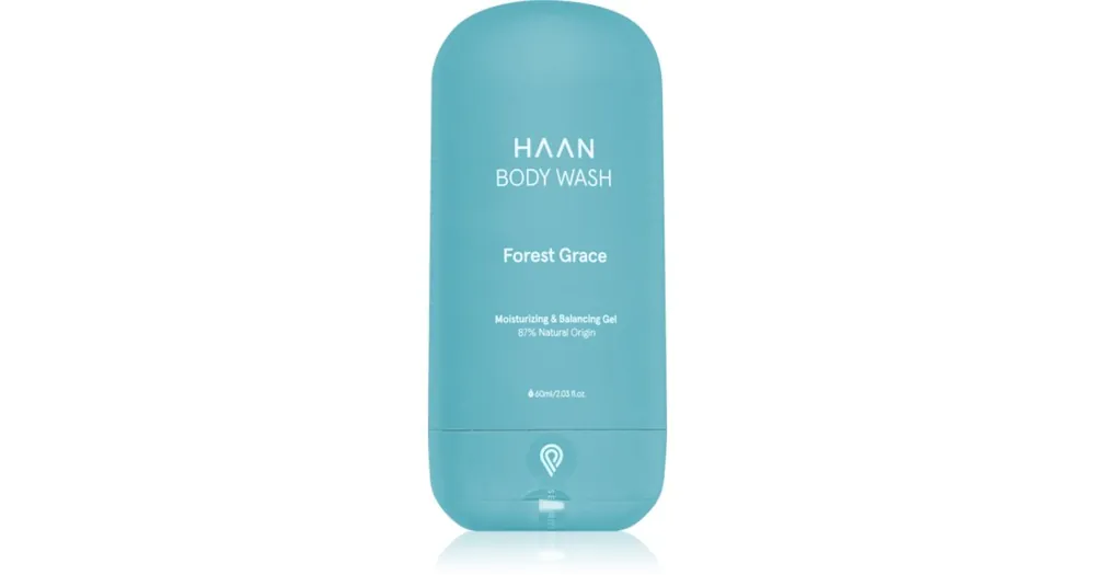 HAANBody Wash Forest Grace energetizáló tusfürdő gél aloe verával Korlátozott ajánlat