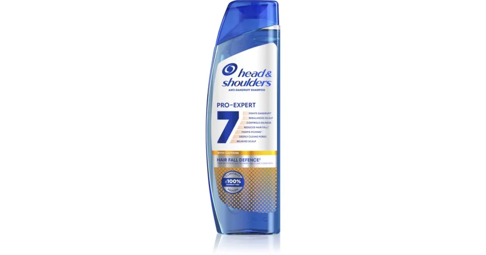 Head & ShouldersPro-Expert 7 Hair Fall Defense korpásodás és hajhullás elleni sampon koffeinnel Végkiárusítás