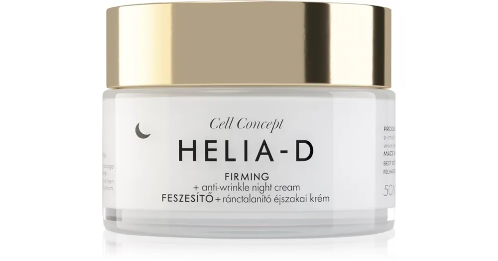 Gyors szállítás Helia-DCell Concept feszesítő éjszakai ráncellenes krém 45+