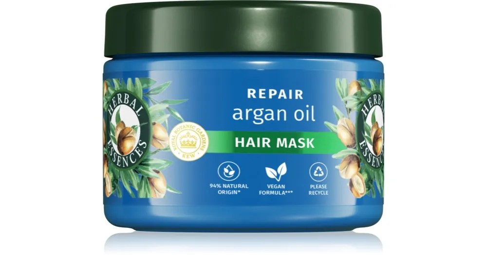 Legjobb ár Herbal EssencesArgan Oil Repair intenzíven tápláló maszk hajra