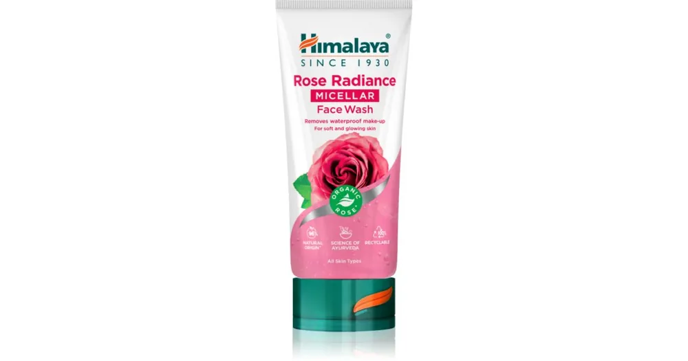 Prémium Himalaya HerbalsRose Radiance Micellar tisztító gél az arcra
