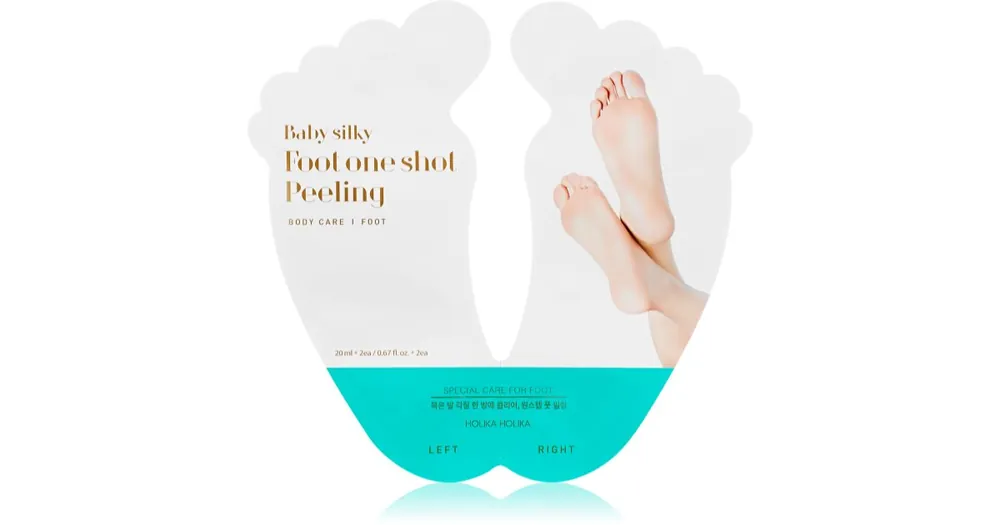 Bestseller Holika HolikaBaby Silky Foot hámlasztó maszk a berepedezett lábakra + zokni