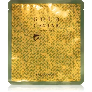 Holika HolikaPrime Youth Gold Caviar ka dezoviár hidratáló maszk aranytartalommal Különleges ajánlat