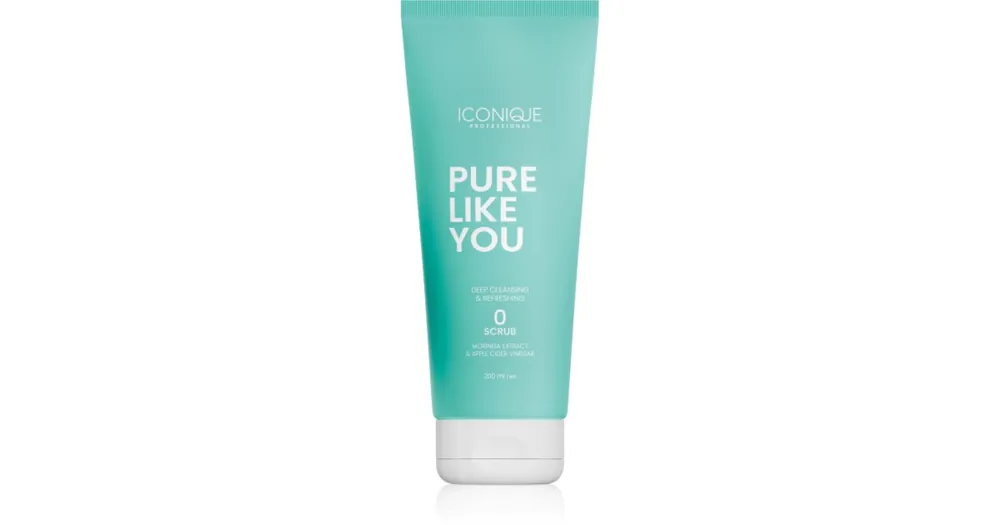 Vedd meg online ICONIQUE ProfessionalPURE LIKE YOU Deep Cleansing & Refreshing Scrub tisztító peeling zsíros fejbőrre