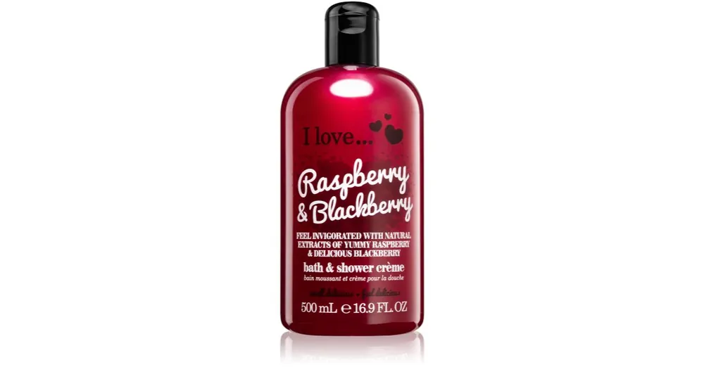 I LoveRaspberry & Blackberry tusoló és fürdő krém Biztonságos fizetés