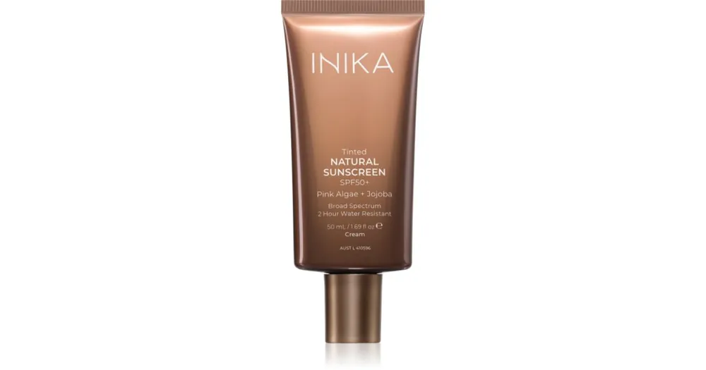Legkelendőbb INIKA OrganicTinted Natural Sunscreen színező napozókrém SPF 50+