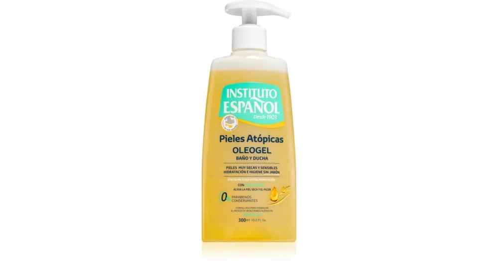 Korlátozott ajánlat Instituto EspañolAtopic Skin olajos tisztító gél