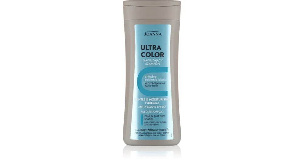 JoannaUltra Color lila sampon semlegesíti a sárgás tónusokat Kiárusítás