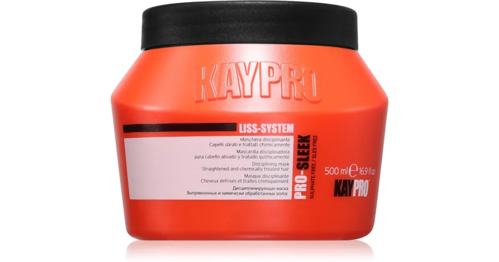 KayproLiss-System Disciplining Mask maszk a rakoncátlan és töredezett hajra Expressz szállítás