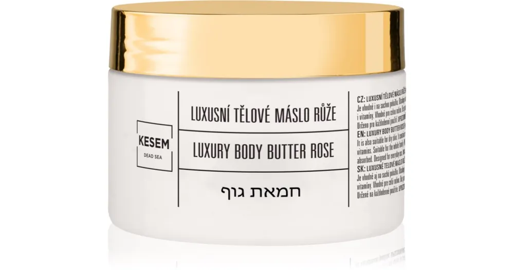 Biztonságos fizetés KESEMLuxury Body Butter Rose testvaj