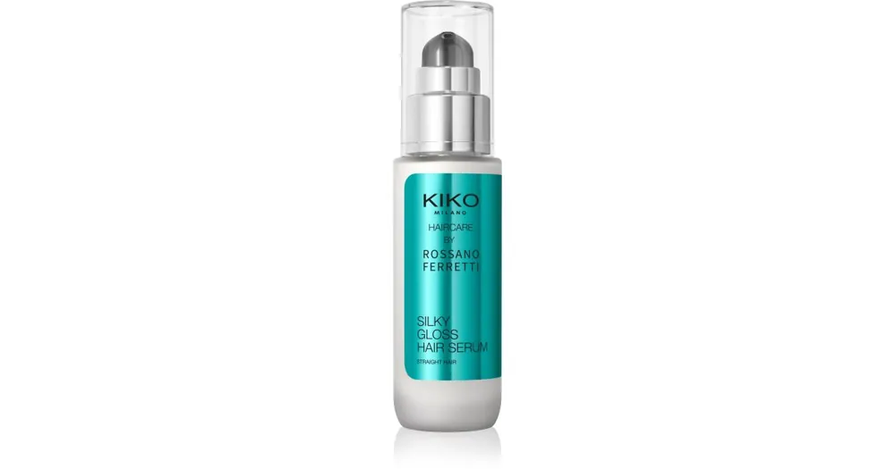 Olcsó KIKO MilanoSilky Gloss Hair Serum leöblítést nem igénylő szérum a fénylő és selymes hajért