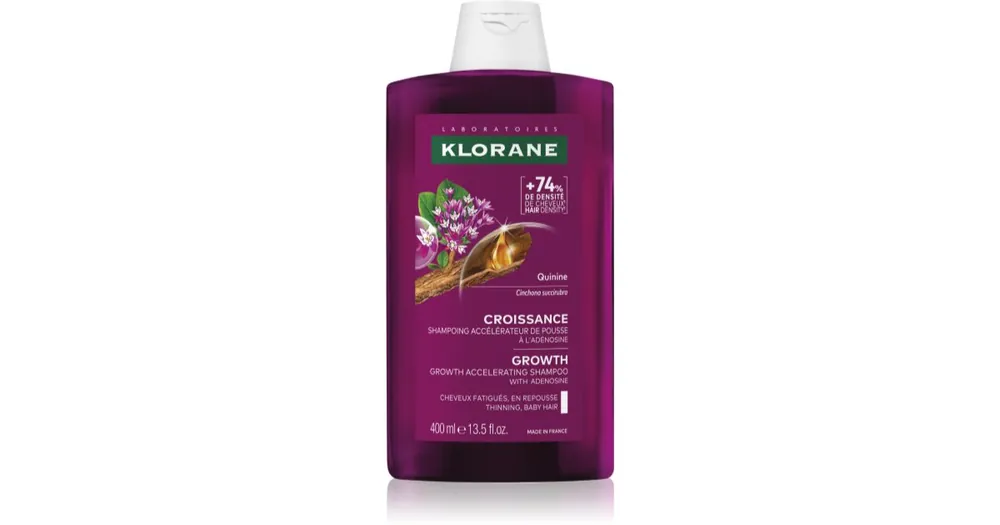 Újdonság KloraneQuinine Growth Accelerating Shampoo sampon a haj növekedéséért és megerősítéséért a hajtövektől kezdve