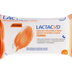 LactacydFemina papírtörlők az intim higiéniához Nézd meg most