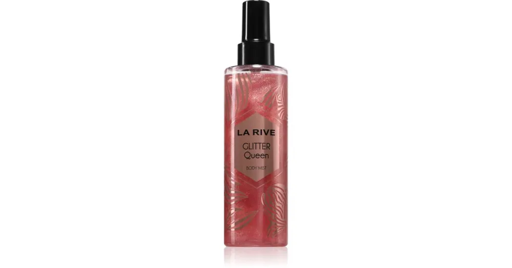 La RiveGlitter Queen parfümözött spray a testre csillámporral Különleges ajánlat