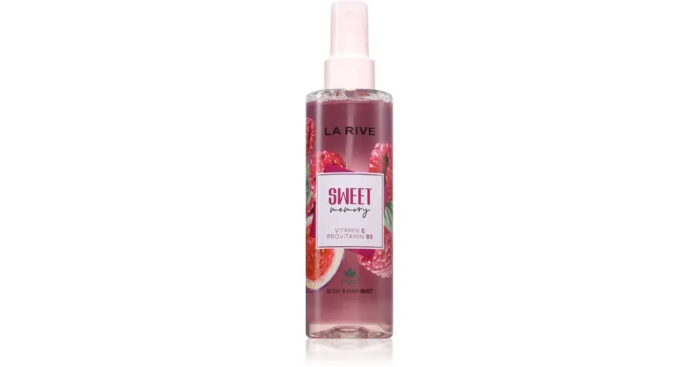 Biztonságos fizetés La RiveSweet Memory parfümözött spray testre és hajra hölgyeknek