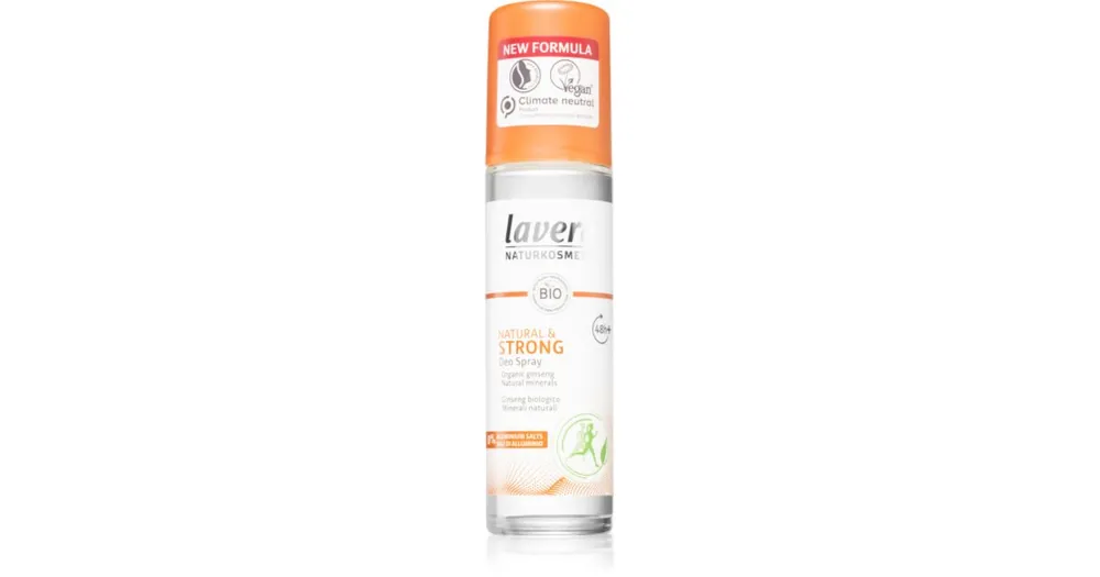 Népszerű LaveraNatural & Strong spray dezodor 48h