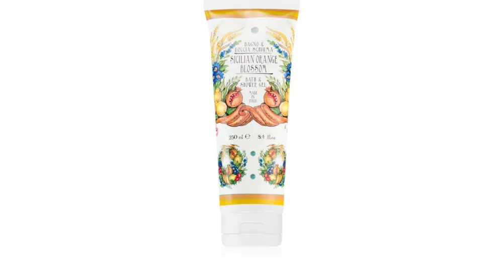 Legkelendőbb Rudy - Le MaiolicheSicilian Orange Blossom Line gyengéd tusfürdő gél