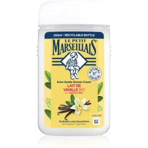 Vedd meg online Le Petit MarseillaisVanilla Milk BIO krémes tusoló gél