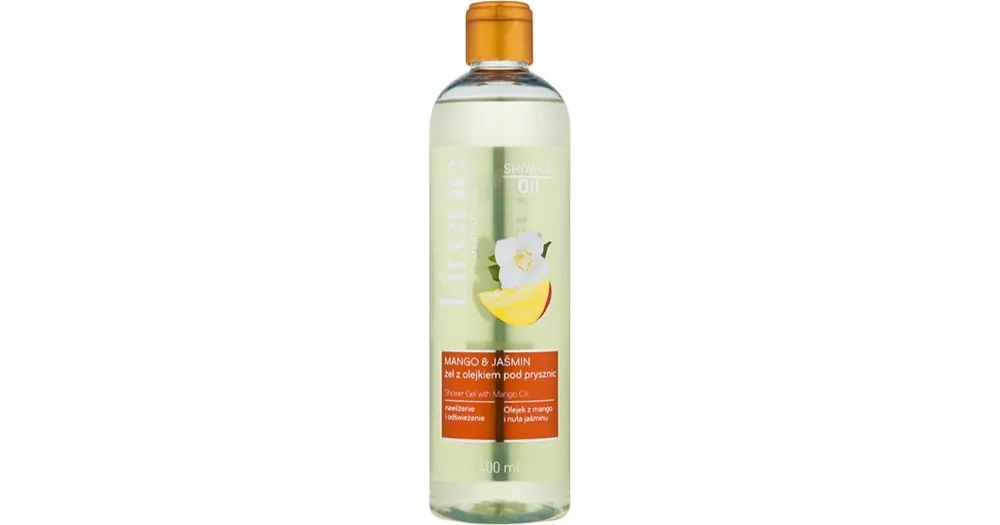 Végkiárusítás LireneShower Oil Mango and Jasmine tusoló olaj hidratáló hatással