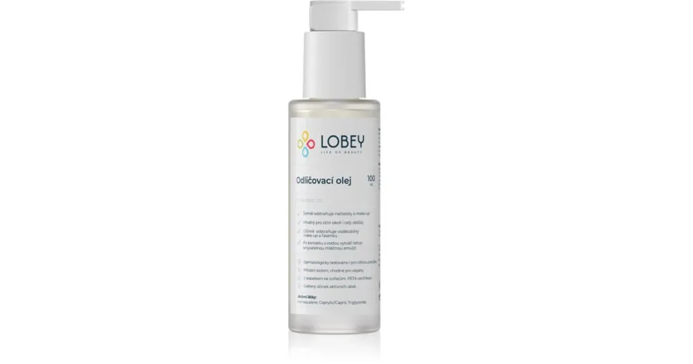 Népszerű LobeySkin Care Odličovací olej sminklemosó olaj