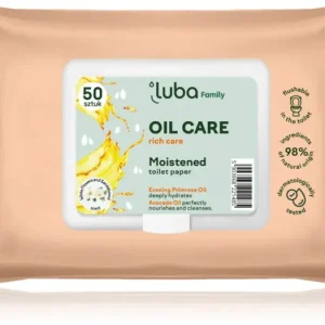 Legnépszerűbb LubaFamily Oil Care nedves WC papír