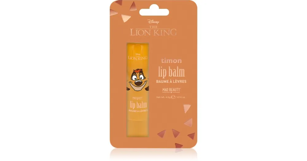 Mad BeautyLion King Timon hidratáló ajakbalzsam Különleges ajánlat