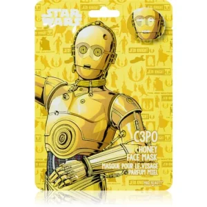 Expressz kézbesítés Mad BeautyStar Wars C3PO hidratáló gézmaszk mézzel