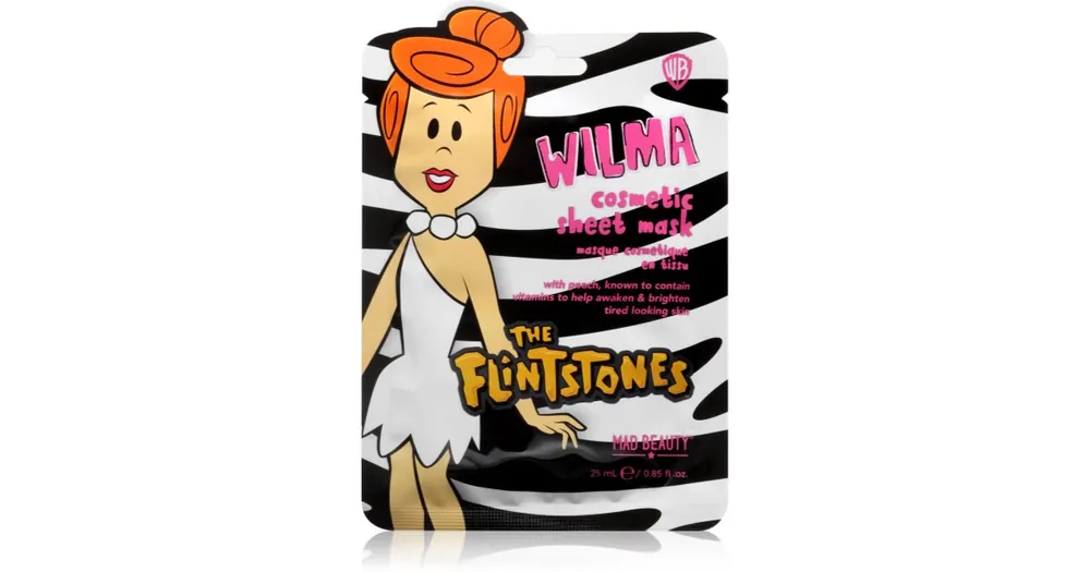 Mad BeautyThe Flinstones Wilma arcmaszk antioxidáns hatású Exkluzív ajánlat