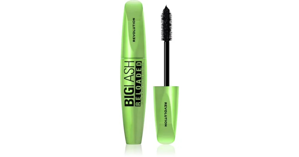 RevolutionBig Lash Reloaded extra fekete dús hatású szempillaspirál Kedvezményes ár
