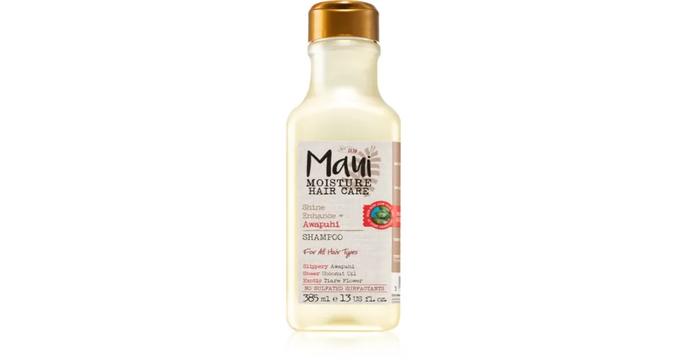 Nézd meg most Maui MoistureShine Amplifying + Awapuhi sampon a fénylő és selymes hajért
