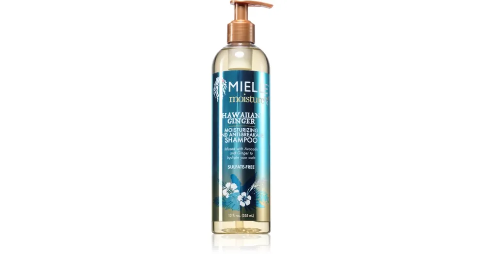 Alacsony ár MielleMoisture RX Hawaiian Ginger sampon száraz és sérült hajra