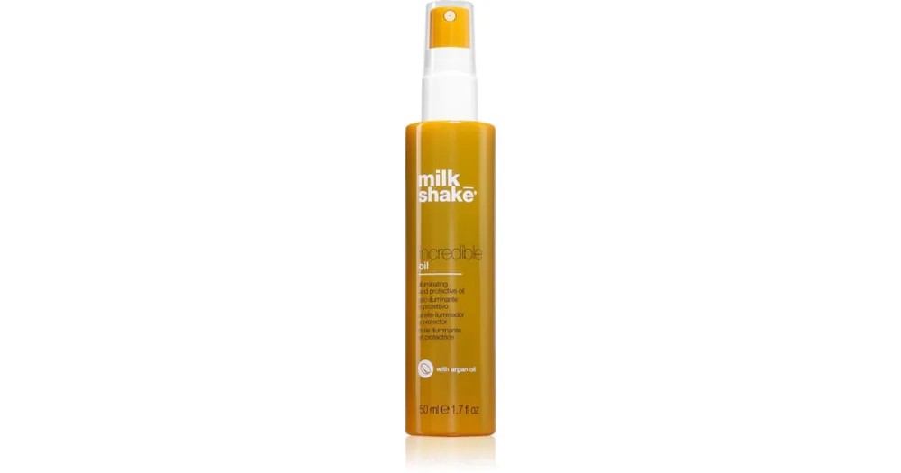 Népszerű milk_shake®Incredible Oil regeneráló és védő olaj a sérült hajra és töredezett hajvégekre Argán olajjal